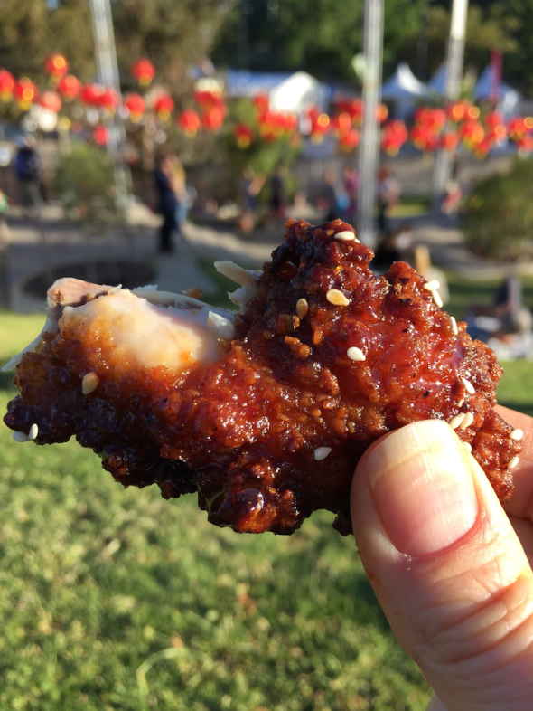 Nice nuggets with a bit of bone.